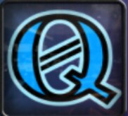 Símbolo letra “Q”