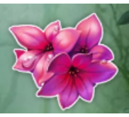 Símbolo Flor Rosa