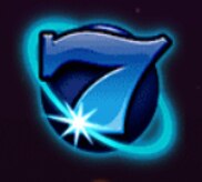 Símbolo siete azul