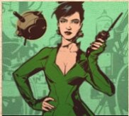 Super Agente femenina: