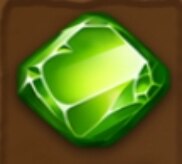 Símbolo Cristal Verde