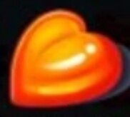 Corazón naranja