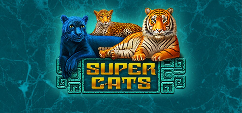 Logo de super cats slot