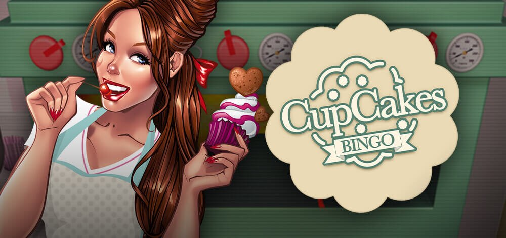 Logo de bingo cupcakes slot