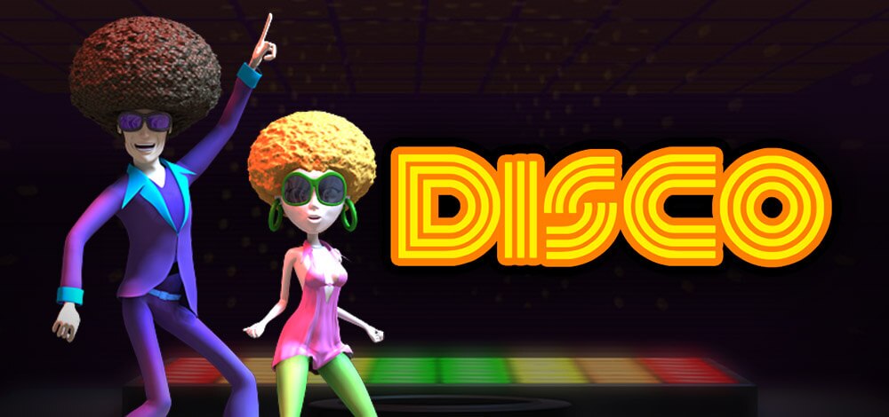 Logo de bingo disco slot